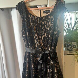 Glamorous LBD Betsy & Adam US 18 Perfect Holiday Party Dress